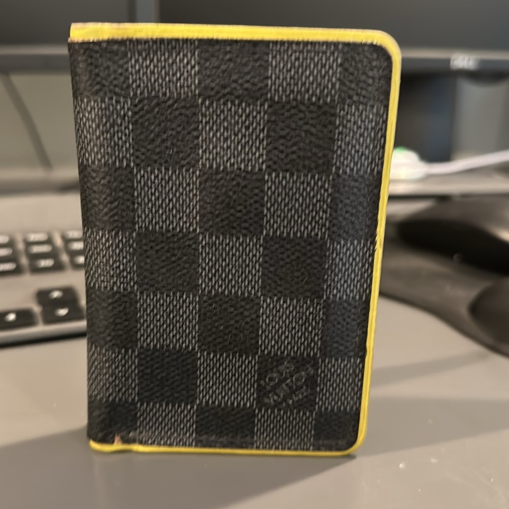 Louis Vuitton Damier Graphite Pocket Organizer Card Holder Wallet